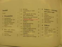 Massey Ferguson 1080 instruktionsbok på svenska