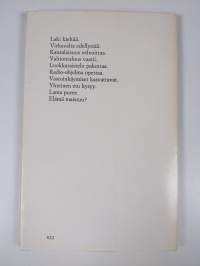 Vastarannan mietekirja : runoja
