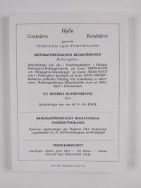 Matrikel över Svenska frimurare orden i Finland arbetsåret 1989-1990 Del XLIV