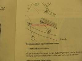 Massey Ferguson 265-4 nelivetotraktri käyttöohjekirjan lisälehdet nelivetomalliin