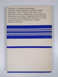 Kielitieteen ja fonetiikan terminologiaa