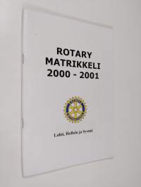 Rotary matrikkeli - Lahti, Hollola, Sysmä