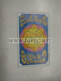 Ex Libris Sirkka Vehanen -kirjanomistajamerkki