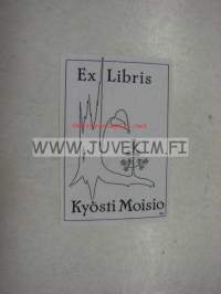 Ex Libris Kyösti Moisio -kirjanomistajamerkki