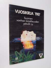 Suomen vanhan kirjallisuuden päivät r.y. : vuosikirja 1987