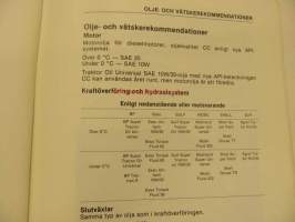 Massey-Ferguson 265 2- och 4-hjulsdrivna Instruktionsbok