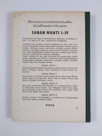Sanan mahti 3 : kansalliskirjallisuuden lukemisto