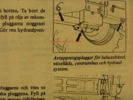 Massey Ferguson 575 590 extra sidor för 4-hjulsdrivna modeller Instruktionsbok  (copy)