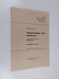 Tähdettömän yön runoilija : lisäpiirteitä Kaarlo Kramsun kirjailijankuvaan