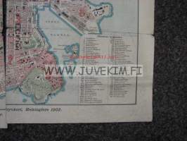 Plan öfver Helsingfors 1902 -kartta
