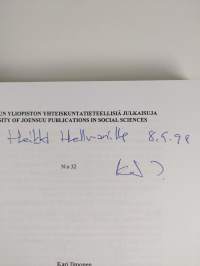 Kulttuuri alueen käyttövarana (tekijän omiste)