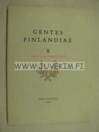 Gentes Finlandiae II Skrifter utgivna av Finlands Riddarhus III i samarbete med Finlands Adelsförbund