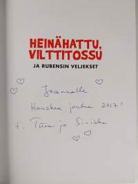 Heinähattu, Vilttitossu ja Rubensin veljekset (signeerattu, tekijän omiste)