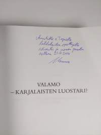 Valamo - karjalaisten luostari : luostarin ja yhteiskunnan interaktio maailmansotien välisenä aikana (tekijän omiste)