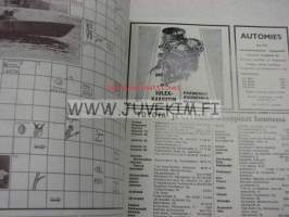 Automies 1971 nr 2 -asiakaslehti, Toyota Corona 1500 Mark I, Terhi-veneet 1971 mallisto mm. 520, 600 Fiskari, Terhi perämoottorit, Vire-moottori, Kone-Diesel, ym.