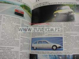 Citroën - ajamisen filosofiaa, jousityus, turvallisuus, muotoilu eri malleissa -myyntiesite / sales brochure