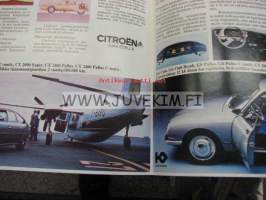 Citroën - ajamisen filosofiaa, jousityus, turvallisuus, muotoilu eri malleissa -myyntiesite / sales brochure