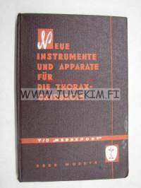 Neue Instrumente und Apparate für die Thorax-Chirurgie V/O &quot;Medexport&quot; -lääketieteellisten instrumenttien luettelo