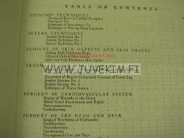 Manual of operative procedure and surgical knots