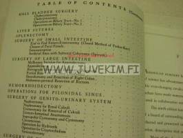 Manual of operative procedure and surgical knots