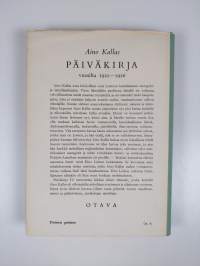 Päiväkirja vuosilta 1922-1926