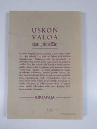 Hänen kirkkautensa kiitokseksi