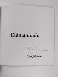 Elämäntaulu (signeerattu)