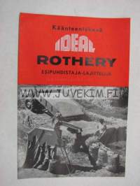 Ideal Rothery viljan esipuhdistaja-lajittelija -myyntiesite