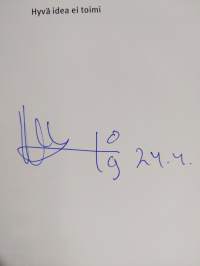 Hyvä idea ei toimi (signeerattu)