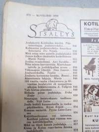 Kotiliesi joulu 1950 nr 24, 15.12.1950 Joulunumero, Kansikuvitus Martta Wendelin, Kansanedustaja Tyyne Leivo-Larsson, Kunnan emäntiä, Teollisuusneuvos Yrjö Laine...