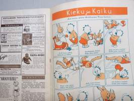 Kotiliesi 1951 nr 2, Kansikuva Martta Wendelin, SOK Olympia Ceylon-tee, Pikkulapset ja elokuvat mm. Disney Tuhkimo, Ravintomme tieteen valossa, Oksa osattomallekin..