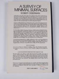 A Survey of Minimal Surfaces