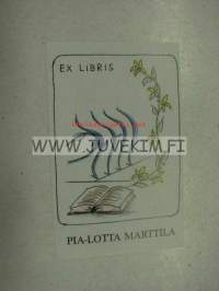Ex Libris Pia-Lotta Marttila -kirjanomistajamerkki