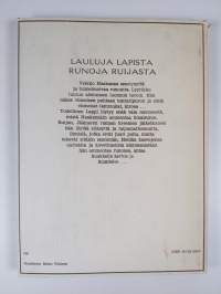 Lauluja Lapista - runoja Ruijasta