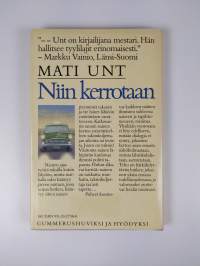 Niin kerrotaan