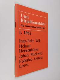 Uusi kirjallisuuslehti 1/1962