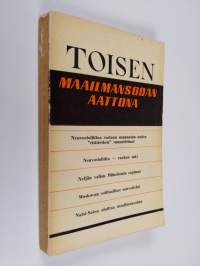 Toisen maailmansodan aattona 1933-1939 : ulkopoliittinen tutkielma