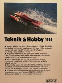 Teknik &amp; Hobby 1986