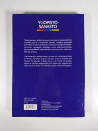 Yliopistosanasto = Universitetsordlista = University glossary = Universitätsglossar = Lexique des universites = Vocabulario universitario = Slovar&#039; universitetski...