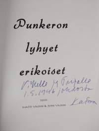 Punkeron lyhyet erikoiset (signeerattu)