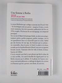 Femme a Berlin : journal 20 avril - 22 juin 1945