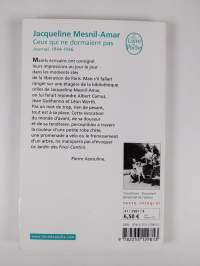 Ceux Qui Ne Dormaient Pas : journal 1944-1946