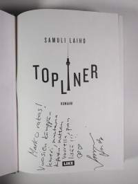 Topliner : romaani (signeerattu, tekijän omiste)