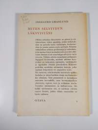 Miten selviydyn läksyistäni