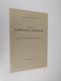 Settlement and economic life in the district of the Lokka reservoir in Finnish Lapland