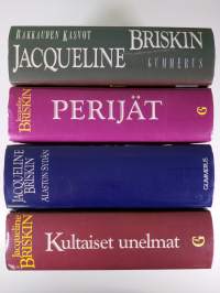 Jacqueline Briskin-paketti (4 kirjaa) : Kultaiset unelmat ; Perijät ; Rakkauden kasvot ; Alaston sydän