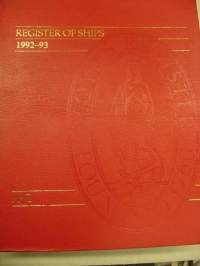 Lloyd ´s Register of Ships 1992-93 I-III