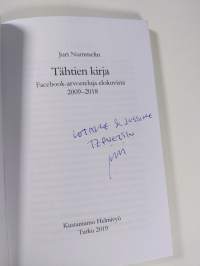 Tähtien kirja : Facebook-arvosteluja elokuvista 2009-2018 (signeerattu)