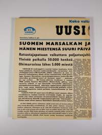 Uudessa Suomessa julkaistuja väripiirroksia