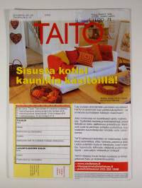 Taito : suomalaisen käsityö lehti 3 / 2004